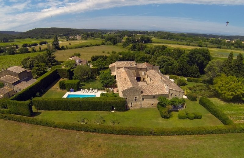 82452 mas lou geneste vue aerienne