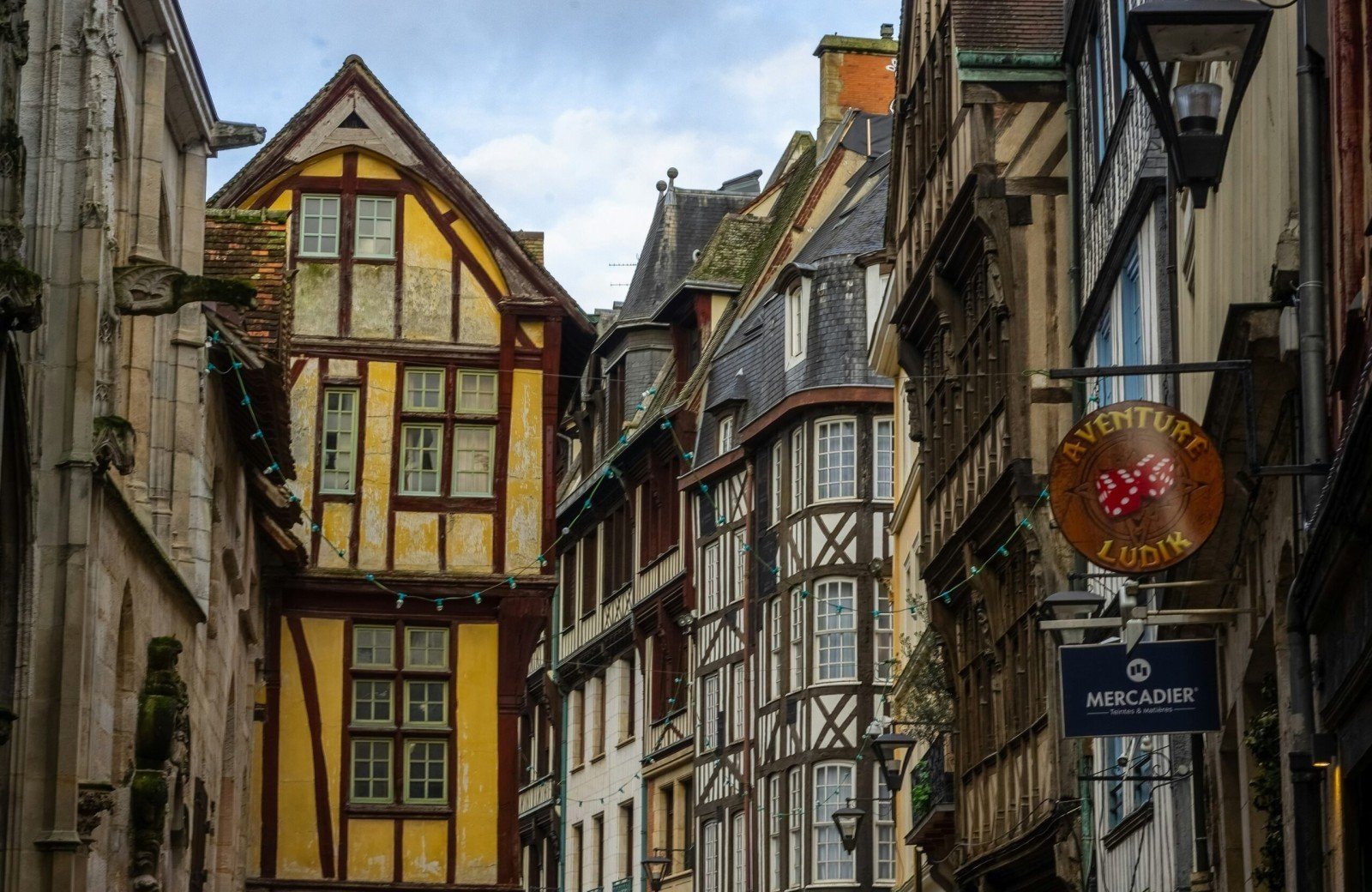 Stad Rouen Normandië