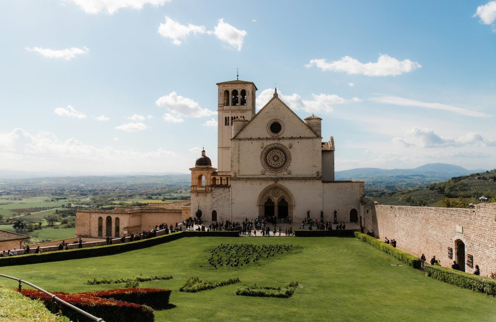 Het bedevaartsoord Assisi