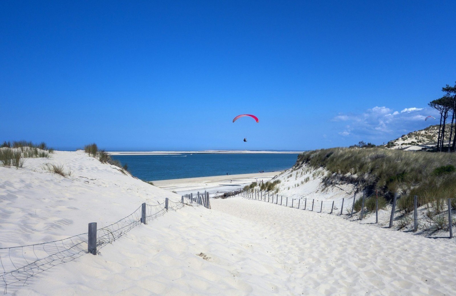Strand van Les Landes Nouvelle-Aquitaine