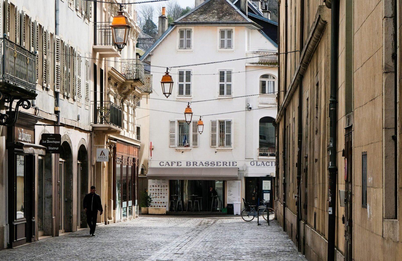 De stad Chamb&eacute;ry, Frankrijk