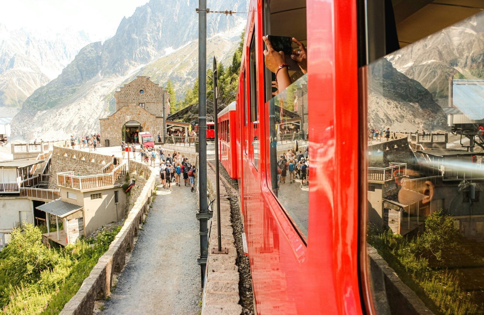 Mont Blanc, dorp Chamonix 