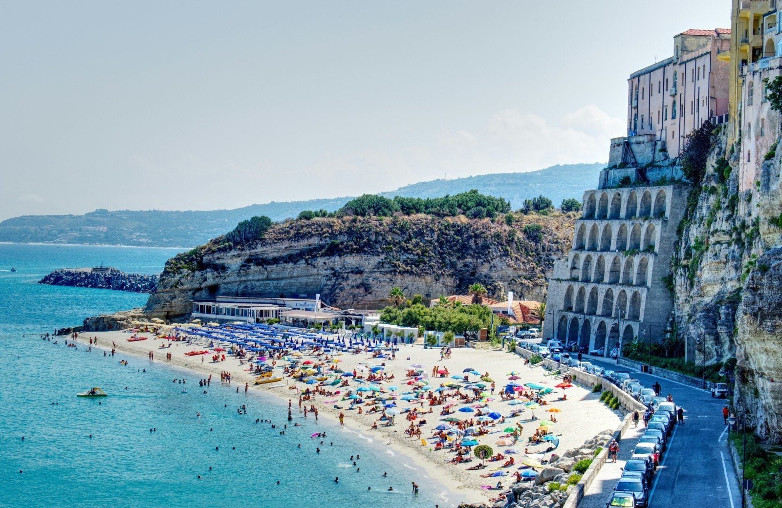 Strand Tropea regio Calabri&euml; Itali&euml;