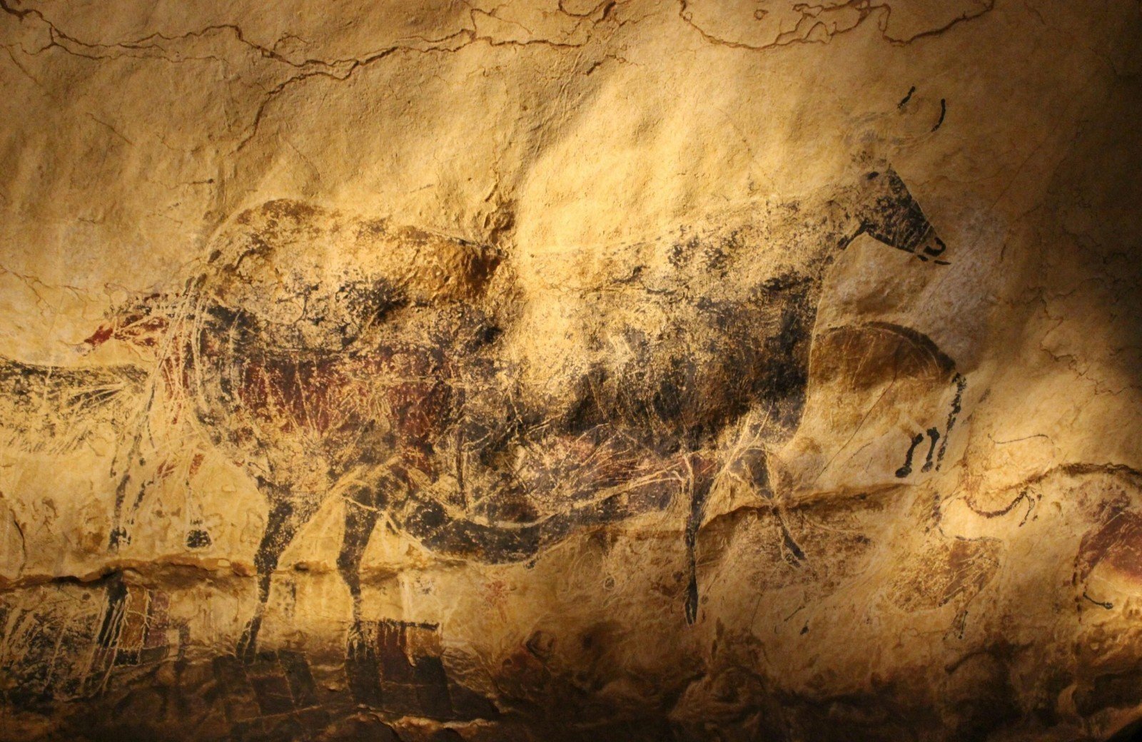 Rotstekeningen Grotte Chauvet 